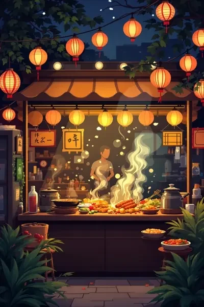 城市夜食堂 海报